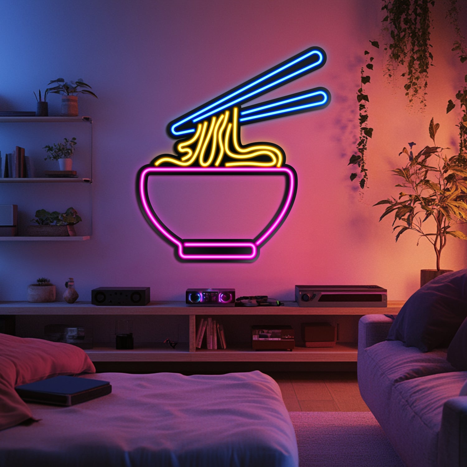 Ramen  Metal Neon Wall Art- LN0041