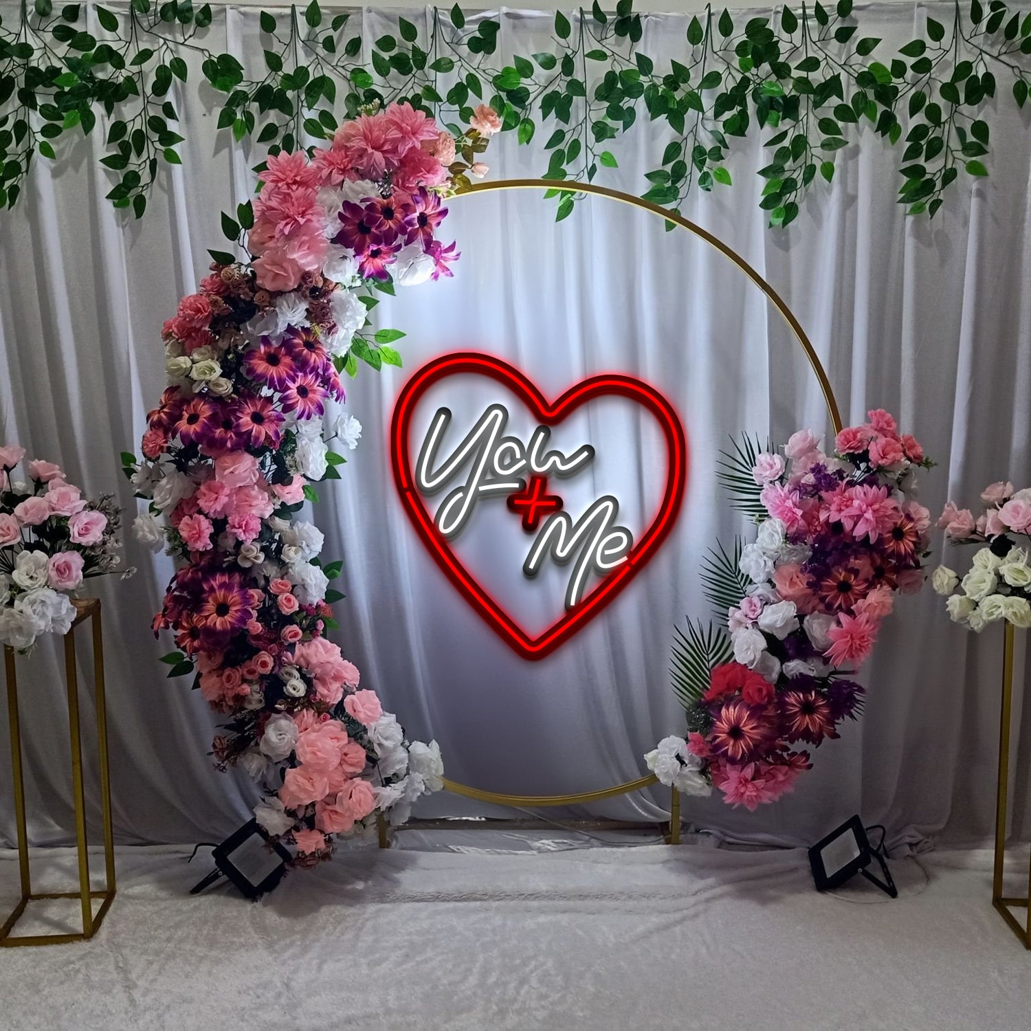 Custom Wedding Metal Neon Wall Art- LN0087