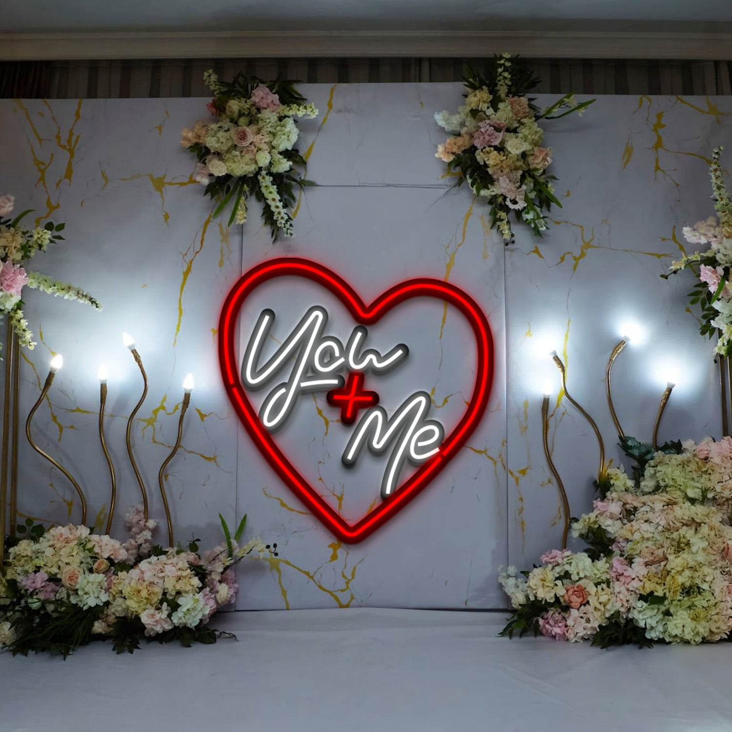 Custom Wedding Metal Neon Wall Art- LN0087