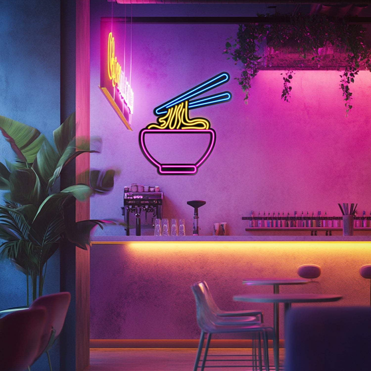 Ramen  Metal Neon Wall Art- LN0041