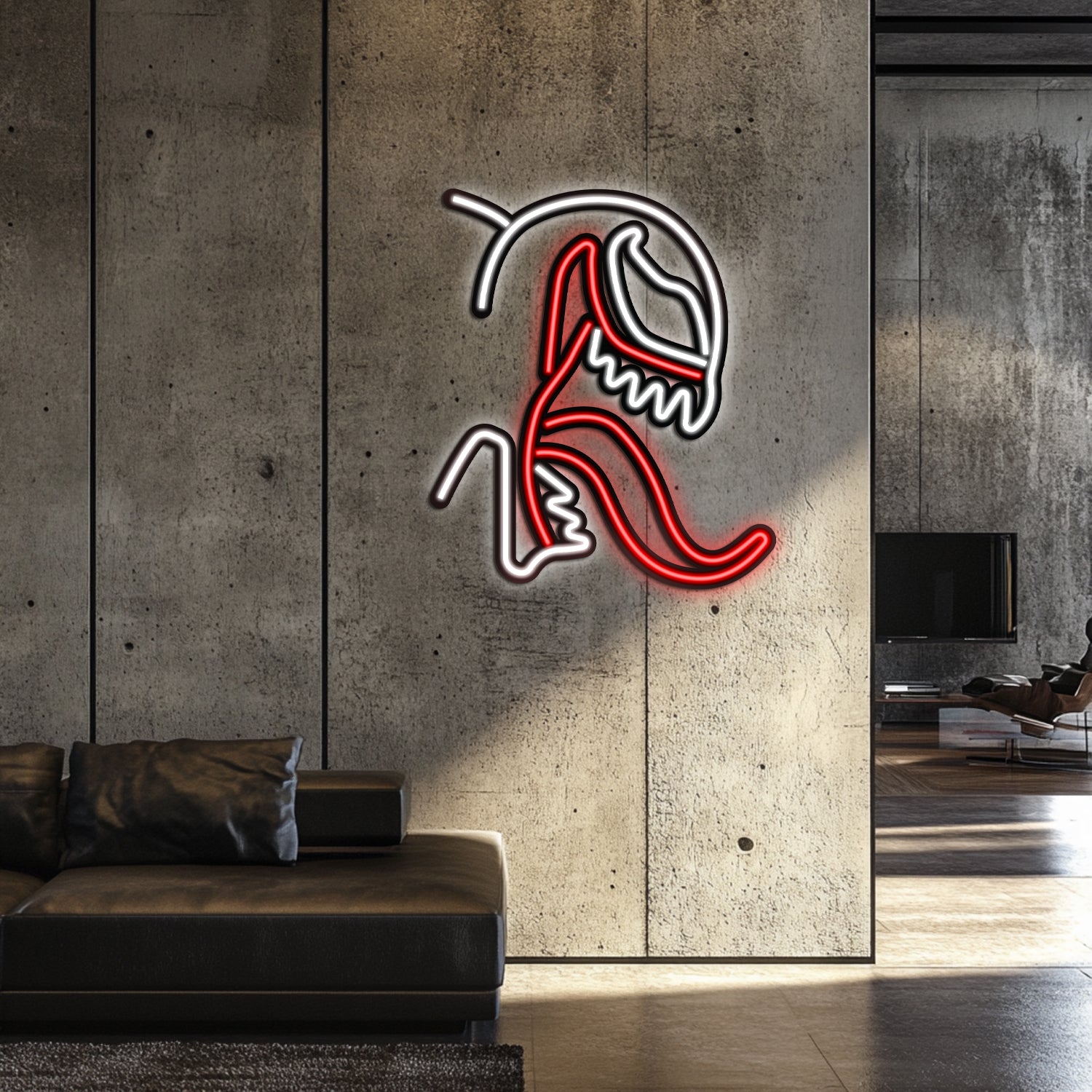 Venom Metal Neon Wall Art- LN0083