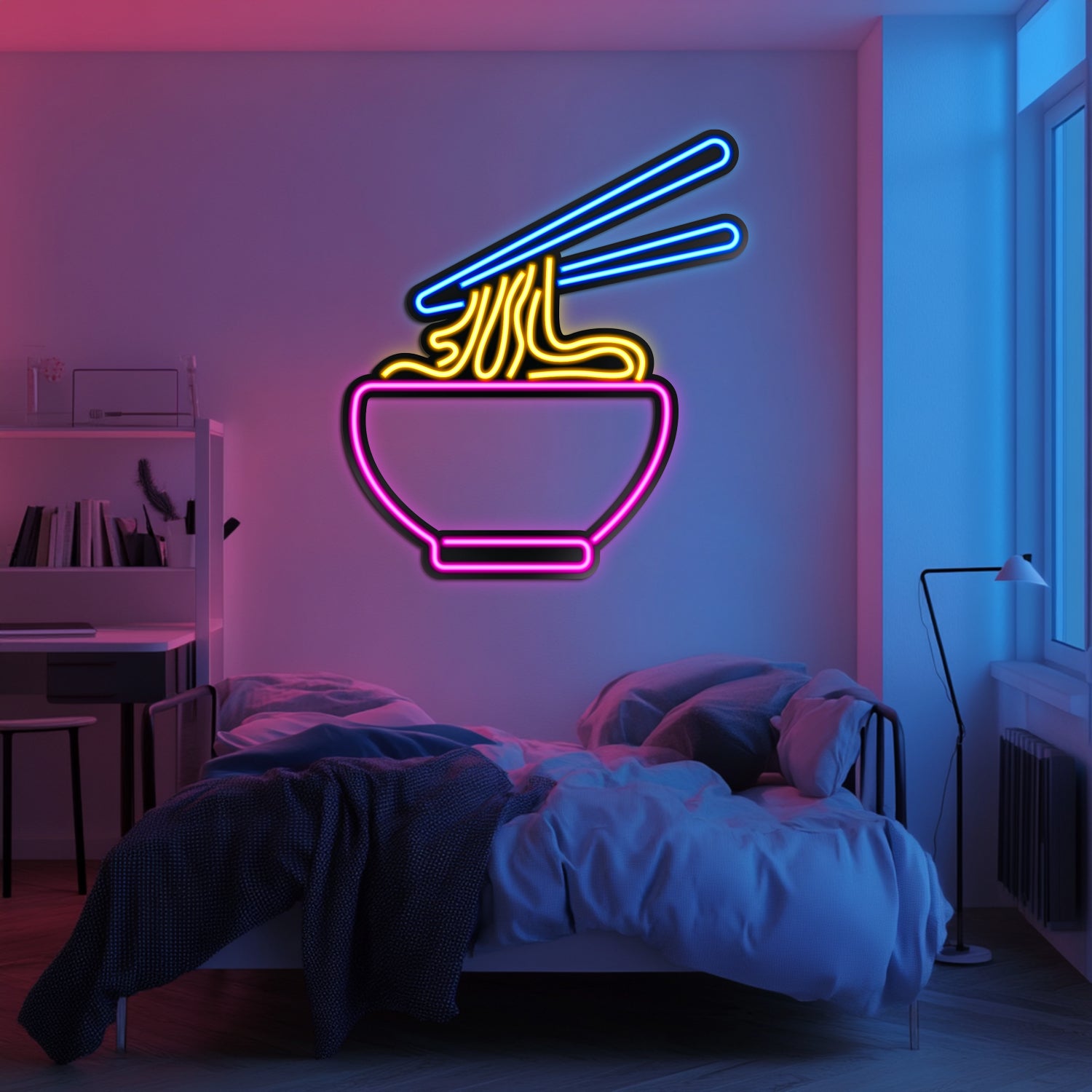 Ramen  Metal Neon Wall Art- LN0041