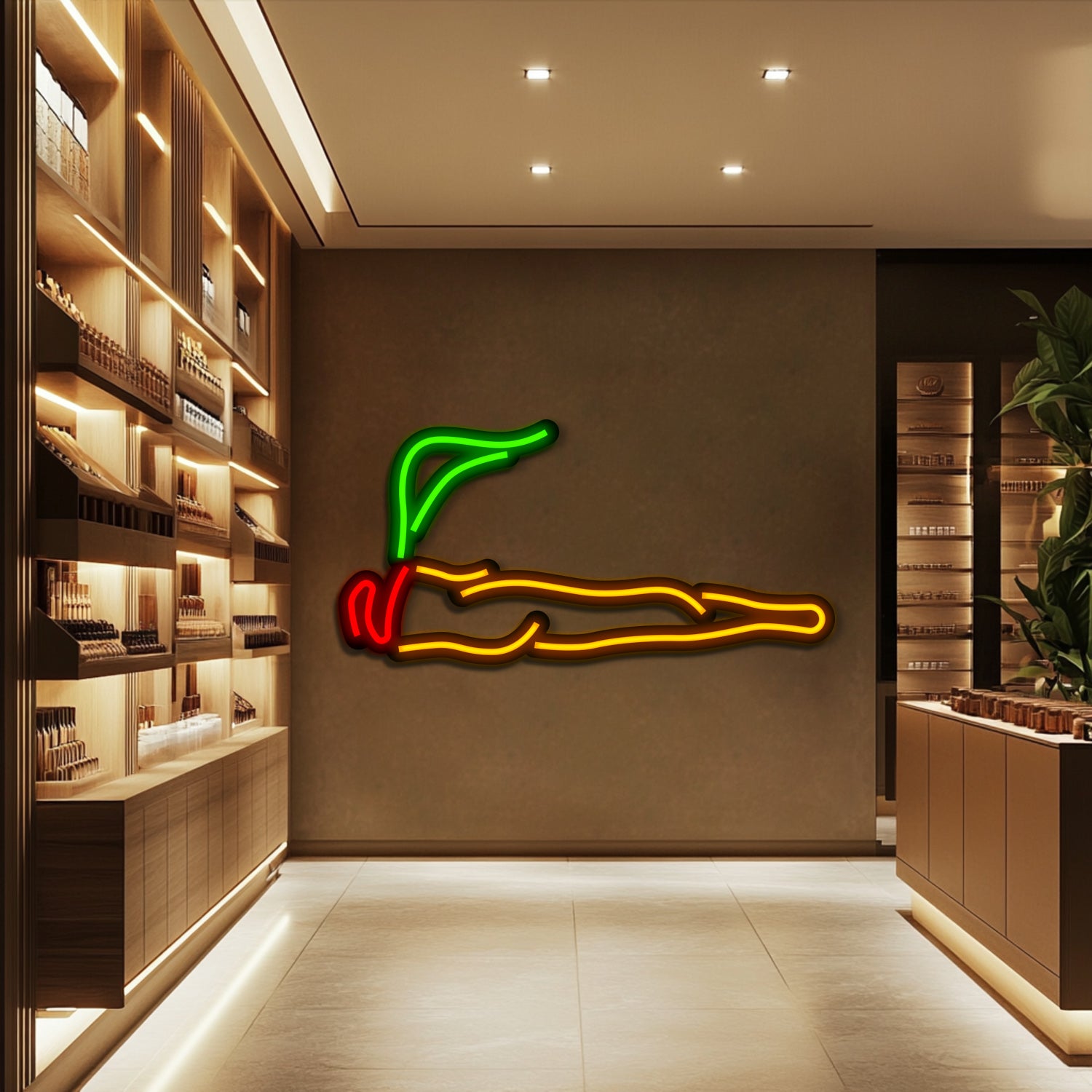 Cigarette Metal Neon Wall Art- LN0160