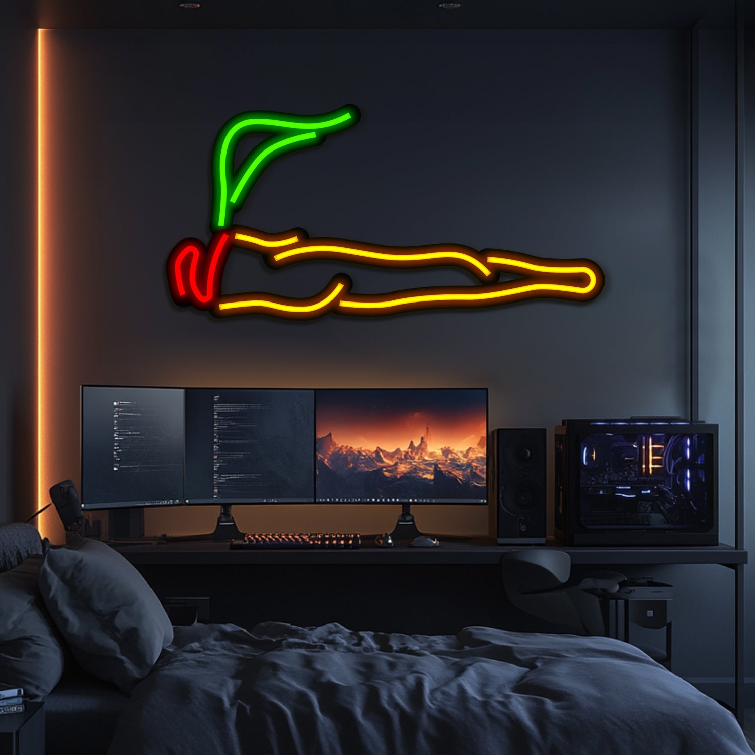 Cigarette Metal Neon Wall Art- LN0160