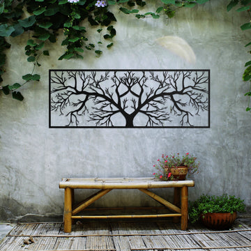 tree branch wall stencils